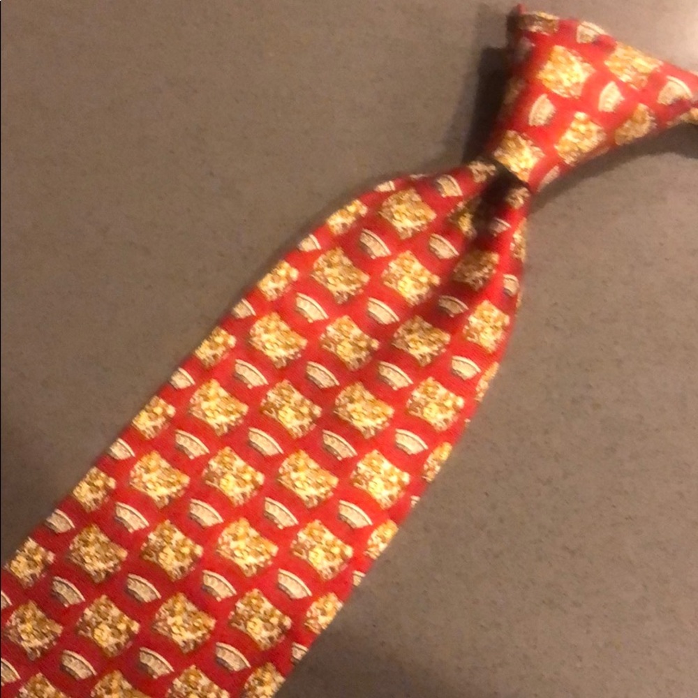 Valentino silk necktie